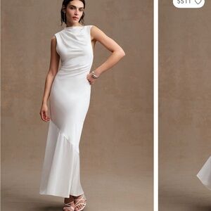 Significant Other Lana Cowl- Neck Satan Gown